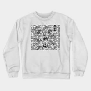 Elegant, modern pattern, silver stars for any occasion Crewneck Sweatshirt